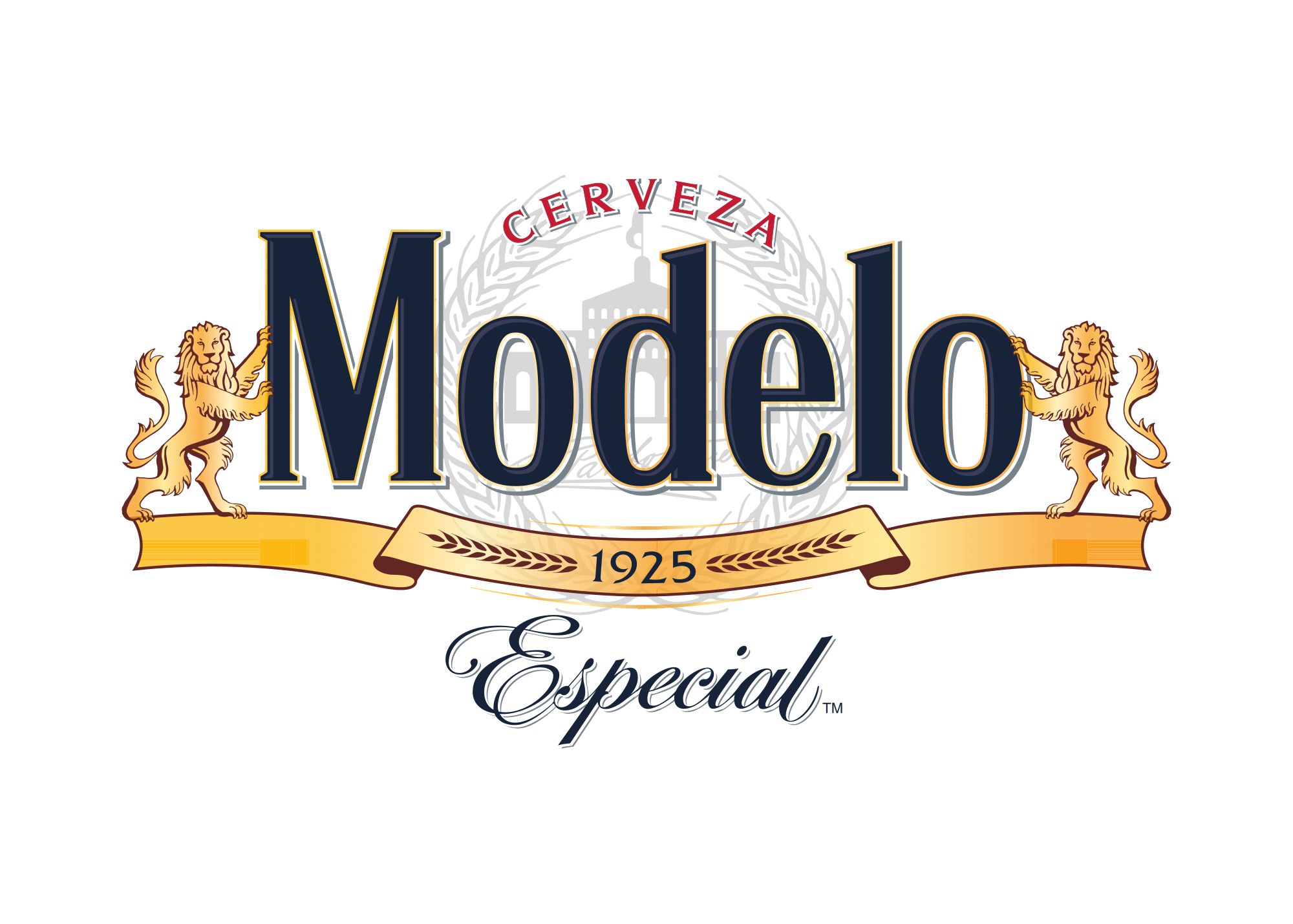 High-Res PNG-Modelo Especial Cerveza Logo w-lions Full Color - Yaga's Chili  Quest and Beer Fest